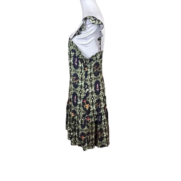 NWT Agua Bendita X Target Women’s Tile Floral Ruffle Sleeve Dress, Size L - Picture 6 of 11